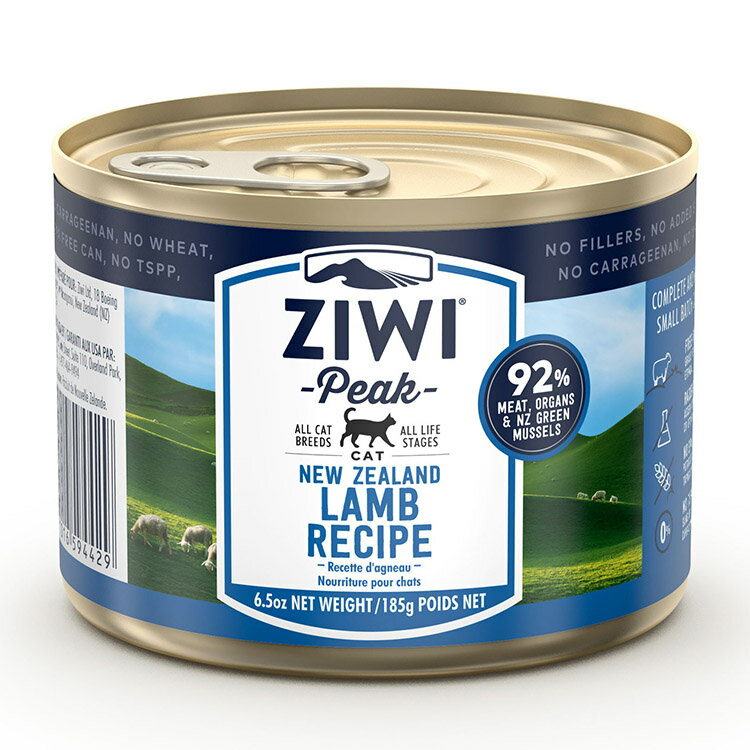 ジウィピーク キャット缶 ラム 185g ZIWI PEAK 猫用 キャット 主食 フード 羊肉【ポイント10倍】