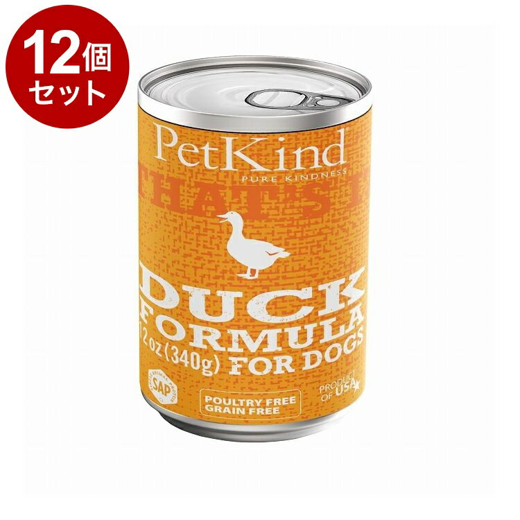 【12個セット】 ペットカインド ザッツイット That's It SAPダック 340g【送料無料】