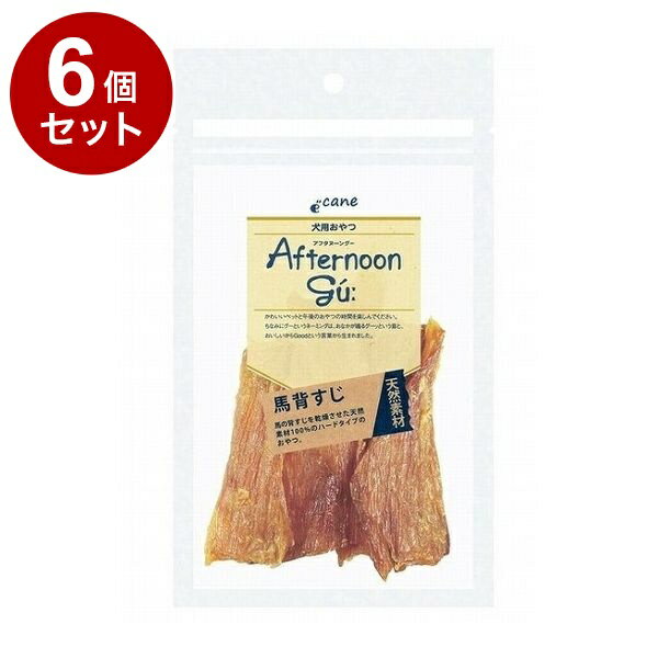 【6個セット】 ジャンプ アフタヌーングー 馬背すじ 40g【ポイント10倍】【送料無料】