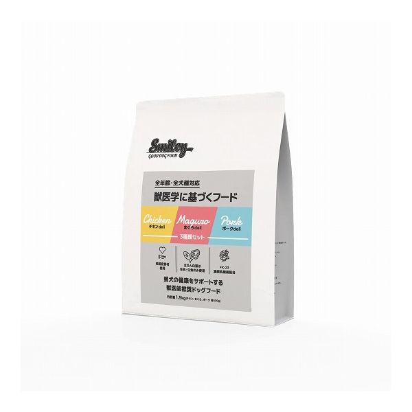 【商品説明】愛犬の「好き」を探せる3種の味がセット。飽きずに色々な味が楽しめる。〇原材料チキン:鶏もも肉、鶏むね肉、鶏ささみ、鶏レバー、大麦、青玄米、かつお節、なたね油、ブロッコリー、小松菜、ワカメ、ひじき、粟、ビール酵母、卵殻カルシウム、FK-23濃縮乳酸菌ポーク:豚肉、大麦、青玄米、かつお節、なたね油、ブロッコリー、小松菜、ワカメ、ひじき、粟、ビール酵母、卵殻カルシウム、FK-23濃縮乳酸菌まぐろ:まぐろ、大麦、青玄米、かつお節、なたね油、ブロッコリー、小松菜、ワカメ、ひじき、粟、ビール酵母、卵殻カルシウム、FK-23濃縮乳酸菌〇賞味期限別途パッケージに記載※仕入れ元の規定により3ヶ月以上期限の残った商品のみ出荷致します〇保存方法別途パッケージに記載〇原産国日本〇メーカー名QIX【送料について】北海道、沖縄、離島は送料を頂きます。LINK単品2個セット
