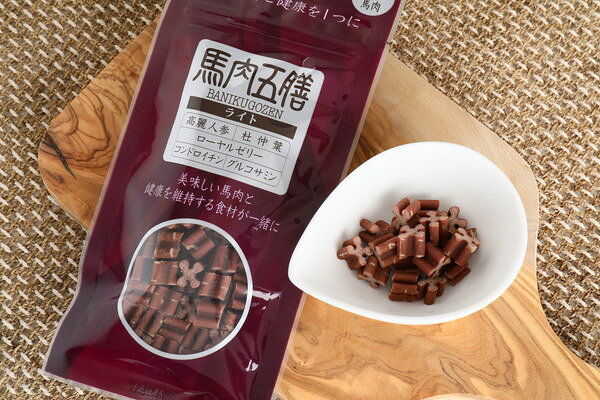 【5個セット】 オリエント商会 馬肉五膳 ライト 50g【ポイント10倍】【送料無料】