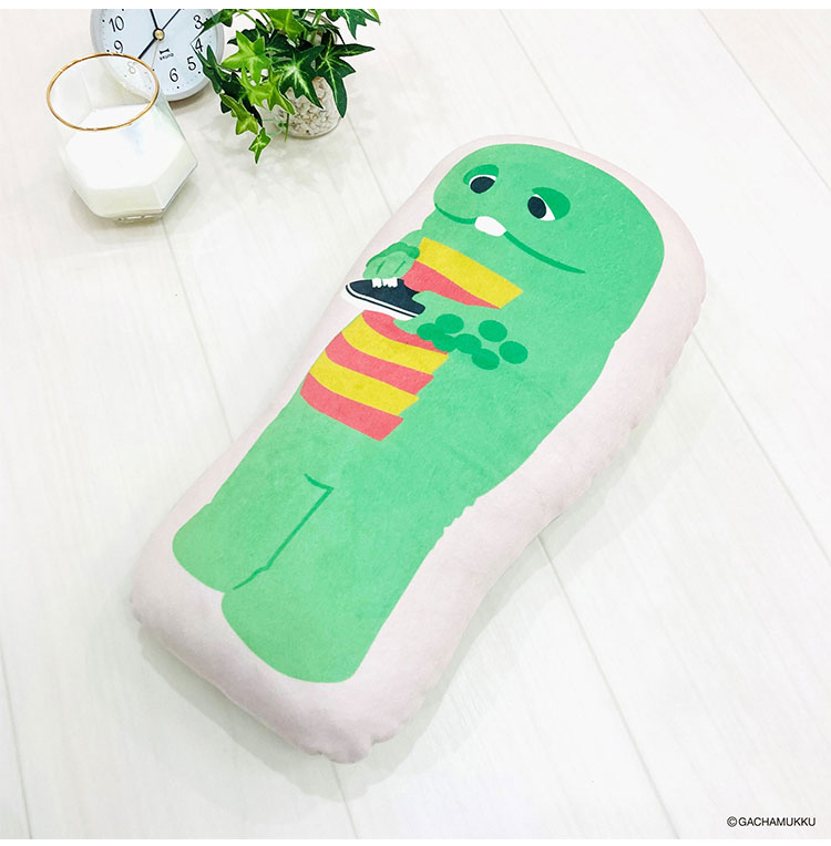 ダイカットクッション ガチャピン ムック キャラクター かわいい こども ジュニア 子ども キッズ プレゼント 贈り物 ギフト 男の子 女の子 クリスマス 誕生日 幼稚園 保育園(代引不可)【送料無料】 [2]