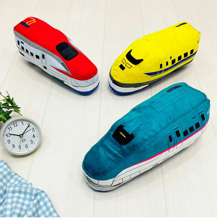 抱き枕 小 プラレール ドクターイエロー はやぶさ こまち 乗り物 キャラクター かわいい こども ジュニア 子ども キッズ プレゼント 贈り物 ギフト 男の子 女の子 クリスマス 誕生日 幼稚園 保育園(代引不可)【送料無料】 [2]