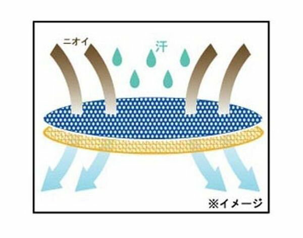 (有)豊冨クールでドライな清涼脇汗パッド【送料無料】