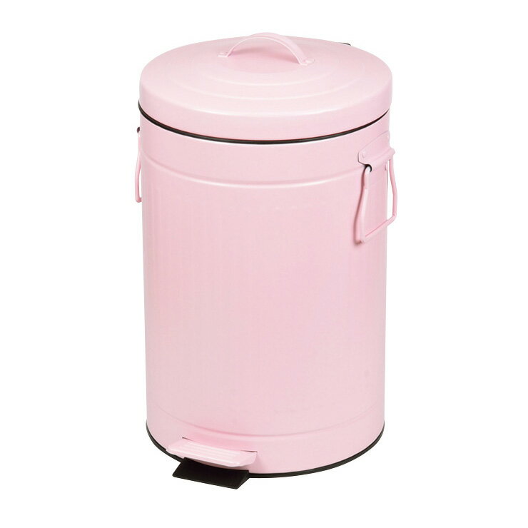 Square Shape - クラウスペダルペール12L ピンク HB-2218 パール金属 ごみ箱 ダストボックス キッチン 台所【送料無料】