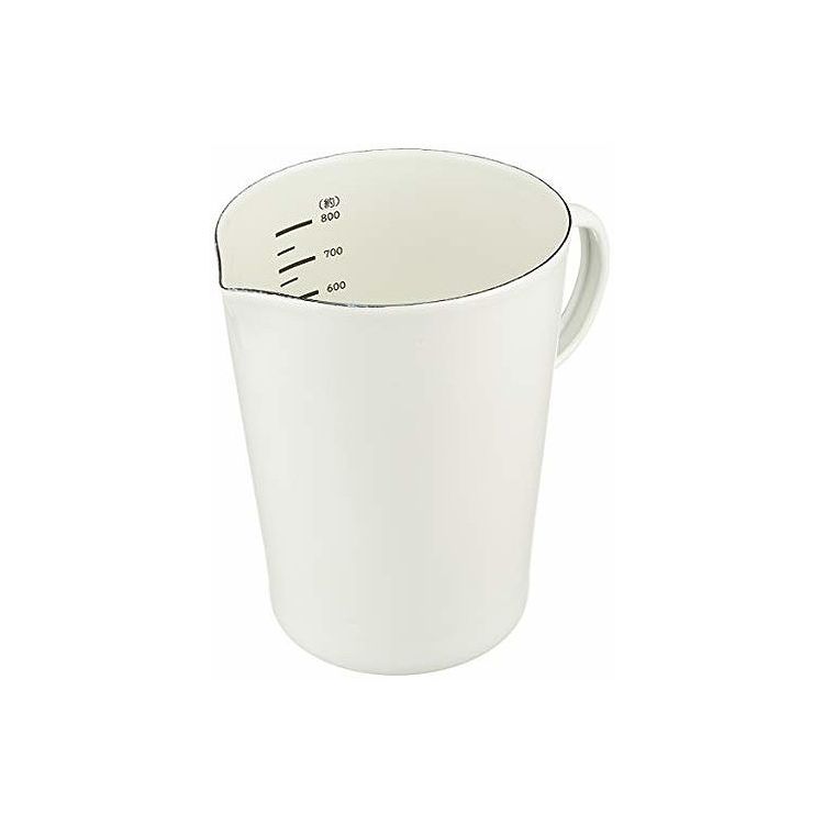 Measuring Cups - ブランキッチン ホーロー メジャーカップ 800ml HB-4435 パール金属 キッチン用品