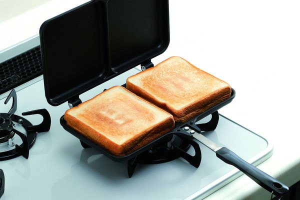 パール金属 おやつDEっSEII ふっ素加工ツインホットサンドトースター D-6538【送料...