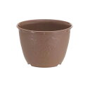 【5個セット】植木鉢 ビオラデコ 8号 チョコブラウン ( プラスチック製 プランター )(代引不可)【送料無料】