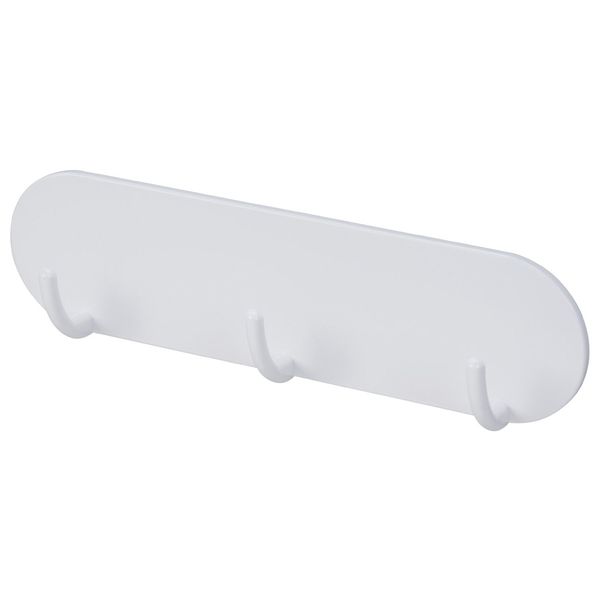 【5個セット】Mag-On マグネット3連フック ホワイト ( キッチンツールフック 壁掛け )(代引不可)【送料..