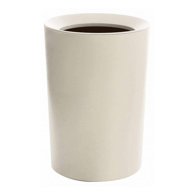 アスベル ruclaire(ルクレール) ダストボックスCV 丸型 ホワイト 6.7L 621 (代引不可)【送料無料】