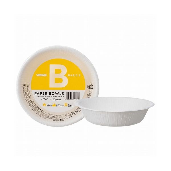 ��5�ĥ��åȡۥ���ʥå� BASIC'S �ڡ��ѡ��ܥ��� �ۥ磻�� 410ml 20���� P4120BA �ʻ�ܥ����(����Բ�) ������̵����