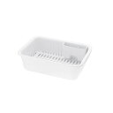リッチェル シェリー 水切りセット ホワイト L (水切り かご) (代引不可) 【送料無料】