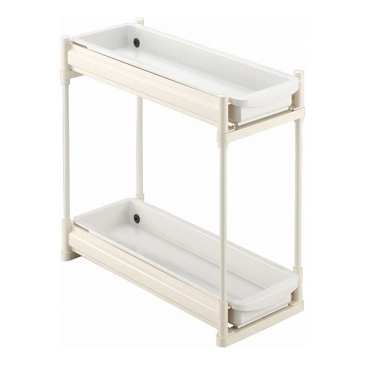 Sink Side Racks - 伸晃 Belca シンク下スライドラック 2段 スリムタイプ SS-304 キッチン収納ラック(代引不可)【送料無料】