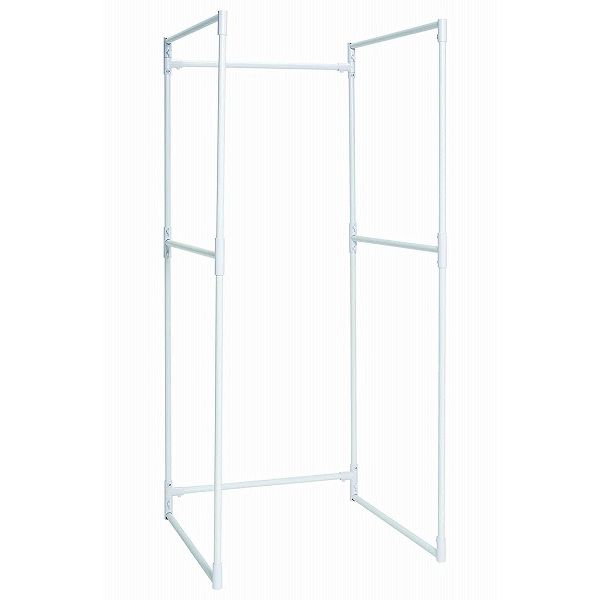 用途やスペースに合わせてZ型やコの字型に使えますピンチハンガーや丈の長い洗濯物、約68cmまでのバスタオルも干すことができます。収納時は幅6cmまでスリムになります。ドライバー不要で組み立て簡単！サイズ:Z型使用時/幅145×奥行74×高さ172cm、コの字使用時/幅74×奥行74×高さ172cm収納時/幅6×奥行74×高さ172cm材質:本体/樹脂コーティングスチールパイプ、部品/ABS樹脂、ネジ類/スチール(メッキ)耐荷重:10kg中国製【送料について】北海道、東北、九州は送料を頂きます。沖縄、離島は配送不可。【代引きについて】こちらの商品は、代引きでの出荷は受け付けておりません。【積水樹脂 ランドリースタンド】コンパクト STIK-P3S大型 STIK-P3W