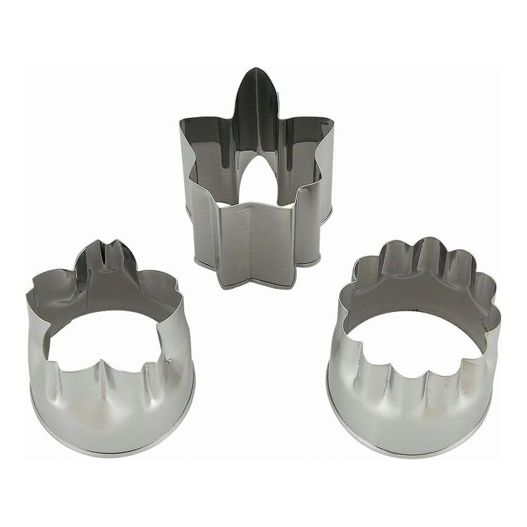 【2個セット】 貝印 Kai Kitchen ステンレス 野菜抜き型 (花) 3個組 DH-8058【送料無料】