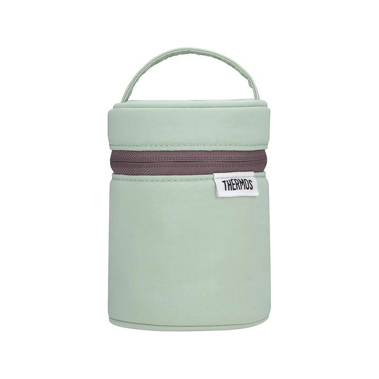 サーモス スープジャーポーチ 200ml用 ライトグリーン RFN-001小型 小サイズ 0.2L用 ポケット付き スープボトル(代引不可)【送料無料】