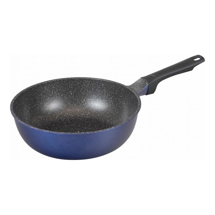 Frying Pans （Aluminum） - 和平フレイズ ウルトライト IH対応 フライパン 深型 24cm ブルー RB-3275 IH ガス対応 ガス火対応 軽量 軽い アルミニウム製(代引不可)【送料無料】