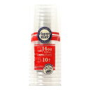 【5個セット】 シンワ HMクリアコップ 420ml 10個 HM-16 使い捨てコップ 透明コップ プラコップ プラカップ(代引不可)【送料無料】