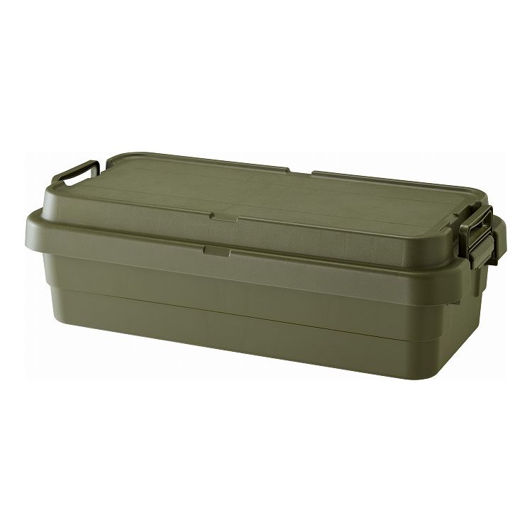 リス トランクカーゴ TC-70S LOW 浅型40L (幅78×奥行39×高さ24cm) グリーン GHON155コンテナボックス ハーフ(代引不可)【送料無料】