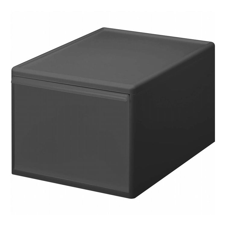 吉川国工業所 Like-it 組み合わせて使える収納ケース ワイドL / 幅34×奥行46.5×高さ28cm グレー MOS-06(代引不可)【送料無料】