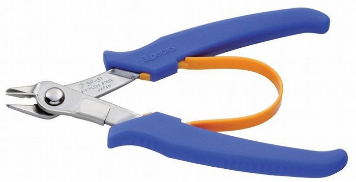 アークランドサカモト スリーピークス(3.peaks) ステンレス製ニッパ(リードストッパー付) プラスチック..