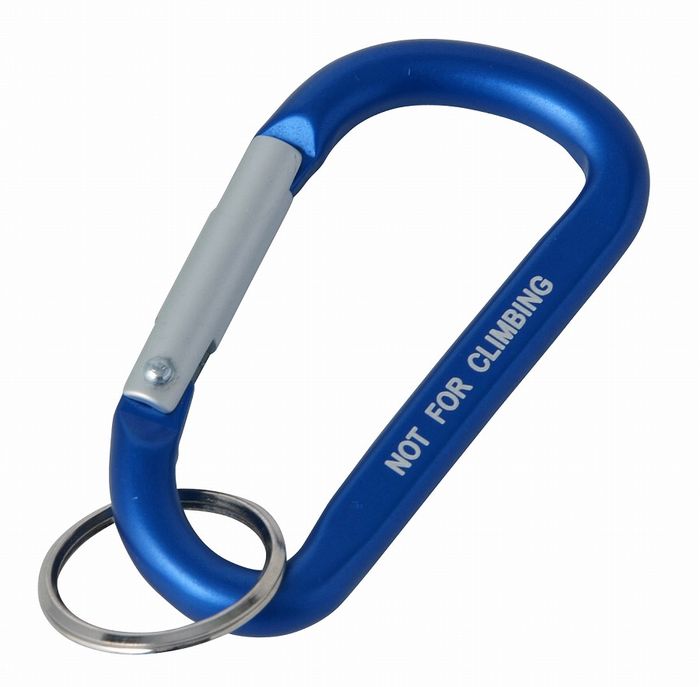 アークランドサカモト グレイトツール アルミカラビナ 7×70mm ブルー X12610