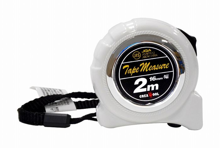 アークランドサカモト GREATTOOL(グレートツール) ロック付メジャー JIS付 16mm幅×長さ2m