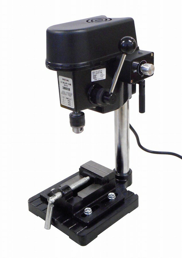 アークランドサカモト GREATTOOL(グレートツール) ミニ卓上ボール盤 3段変速 速度調整 バイス付 MTB-6S..