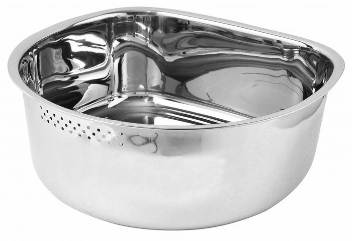 アークランドサカモト AQUASIDE ステンレス 洗い桶(ゴム底付) D型【送料無料】