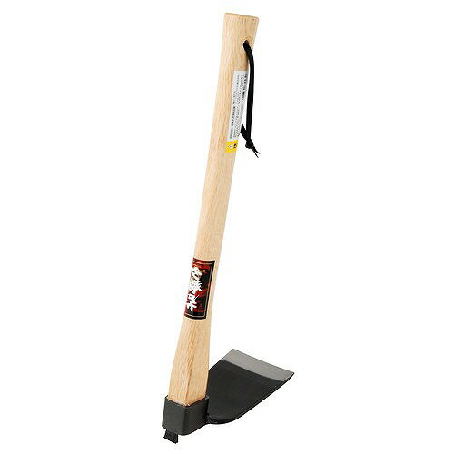 【商品詳細】柄：木柄柄の全長：385mm注意：ご使用前にはクサビを強く打ち込み柄のがたつきが無い事を確認してからご使用ください。金属や石などにあたると刃の欠けの原因になりますのでご注意ください。中国製【送料について】北海道、沖縄、離島は送料...