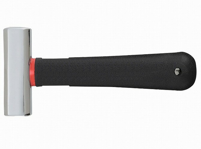【商品詳細】頭部はクロームメッキでミラー仕上げのすぐれもの。グリップはグラスファイバーと強化樹脂の一体成形です。ショートタイプのコンパクトなサイズで釘袋にもスッポリ入ります。柄尻の穴は、安全コードが付けられ、落下防止に役立ちます。呼び：八角全長：165mm頭長：78mm重量：約355gショートタイプミラー仕上柄尻穴付【送料について】北海道、沖縄、離島は送料を頂きます。