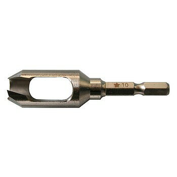 スターエム スターエム 普通鋼(S55C)メッキ仕上げ 埋木錐 No.58S 9mm 74mm