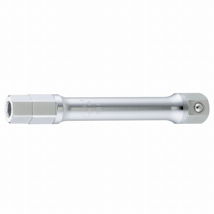 【商品詳細】持出・継足ソケットの取付け・取り外しに。13×50Lにも使用できます。用途：持出・継足ソケットの取付け・取り外し呼び：13mm全長：100mm重量：85g脱落防止ボール付注意：ラチェットレンチ、メガネレンチに接続してご使用ください。斜め掛け、浅掛けや過大な力をかけないで下さい。破損する恐れがあります。【送料について】北海道、沖縄、離島は送料を頂きます。
