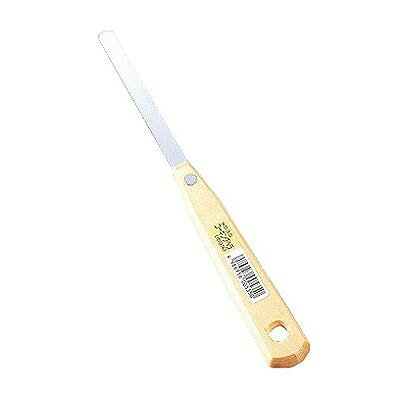 【商品詳細】なめらかな弾力性が美しく仕上げます。壁・タイルのコーキング、パテ埋め、塗料の混合等に。しなやかな素材でリフォームに最適です。用途：壁・タイルのコーキング、パテ埋め、塗料の混合刃幅：9mm全長：227mm質量：36g刃部：刃物用ステンレス鋼（HRC50度）、ハンドル部：天然木日本製【送料について】北海道、沖縄、離島は送料を頂きます。