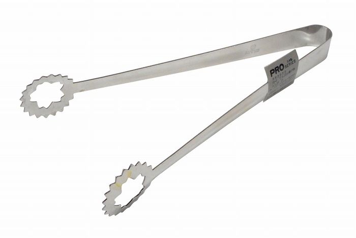 アークランドサカモト PROSERIES 18-0ステンレススチール てんぷら揚げ物トング 235mm 小