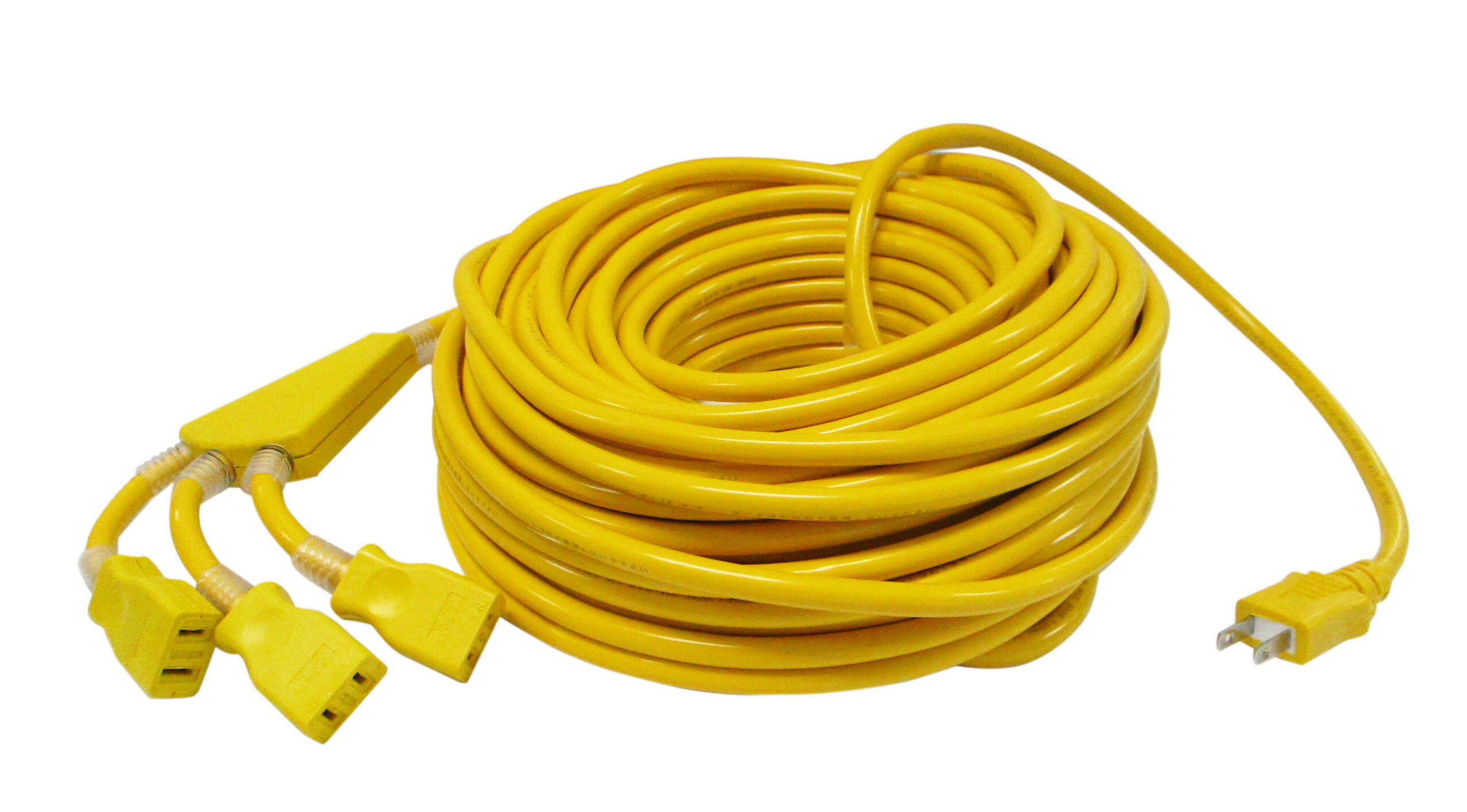 新東電器(S.T.D) 3個口延長コード 30m イエロー SK-30M-Y【送料無料】