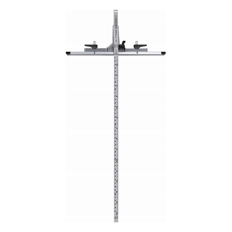 シンワ測定 丸ノコガイド定規 Tスライド スリムシフト2 45cm 併用目盛 73543【送料無料】