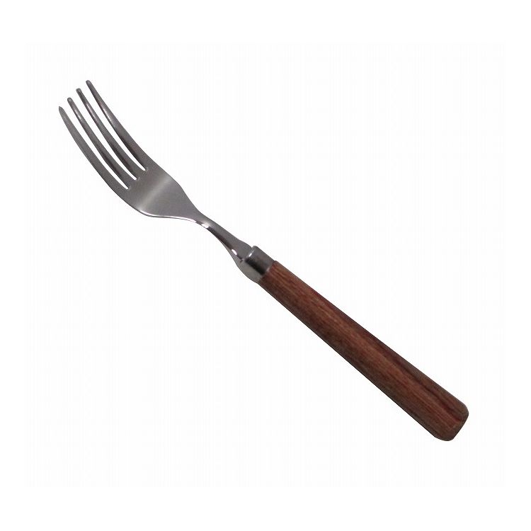 Rakuten - シャイニー 木柄 デザートフォーク No.PR6065