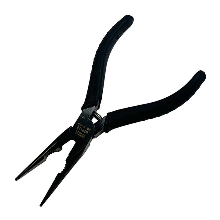 ウィザ(WIZ'A) アークランドサカモト タフブラック ラジオペンチ 125mm バネ付 WTR125 【ポイント10倍】