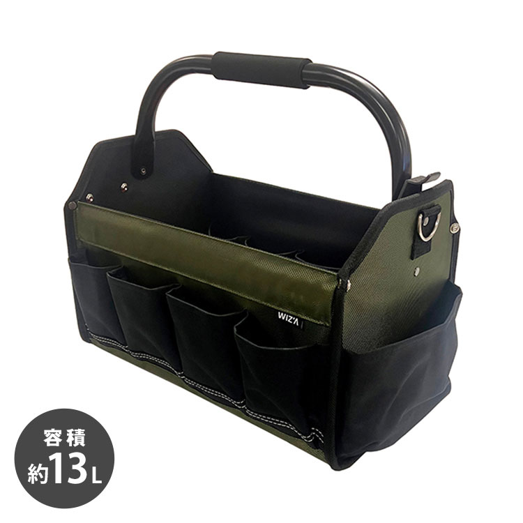 ウィザ(WIZ'A) アークランドサカモト たためる ハンドル ツールバッグ M 13L 耐荷重8kg WZ-TBG13L 【ポ..