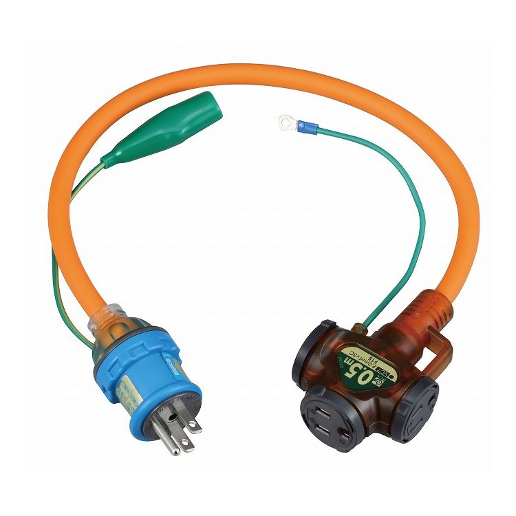 商品説明ホコリや粉塵が入らない回転式防塵キャップ付きです商品詳細用途：屋内での電源延長の際にコード長さ（約）：0.5m電線仕様（種別　太さ×芯数）：ソフトVCT 2.0mm2×3Cコンセント定格：15A-125Vコンセント数：3個（2P/2P設置付）仕様：2P/2P接地付兼用プラグ仕様：コンセント防塵キャップ付き仕様：通電ランプ付※注意事項合計1500W以下のワット数（15A以下のアンペア数）でご使用ください。使用しないコンセントはキャップを確実に被せておいてください。分解・改造は絶対にしないでください。【送料について】北海道、沖縄、離島は送料を頂きます。