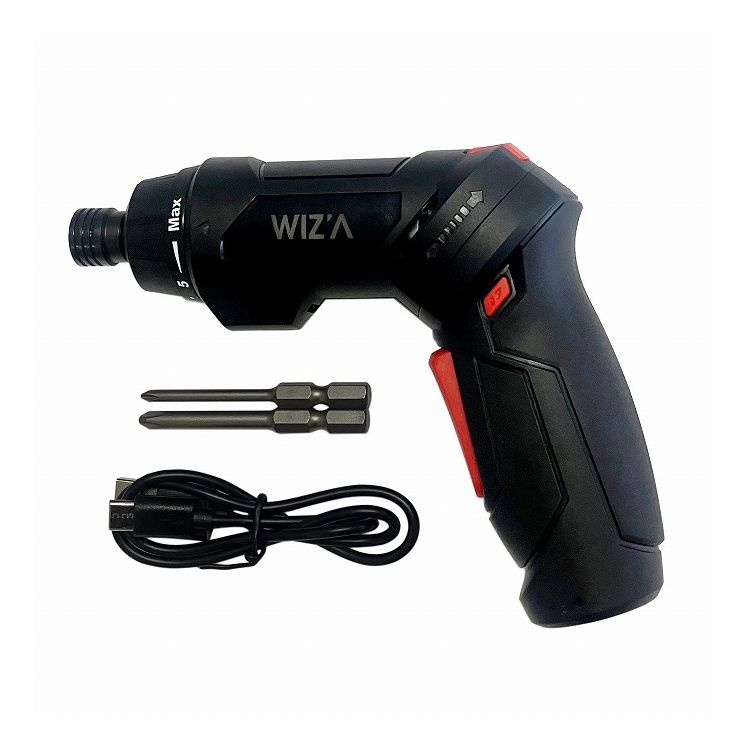 WIZ'A アークランドサカモト 3.6V 電動ドライバー 2WAY USB充電式 WZ-3.6DVVA【送料無料】