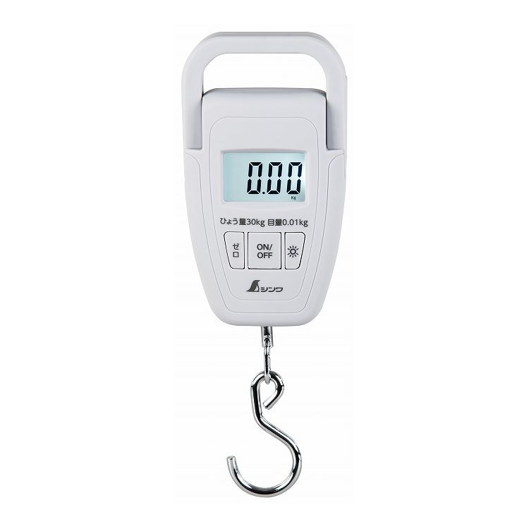 シンワ測定(Shinwa Sokutei) デジタル手ばかり 取引証明以外用 30kg 0.01kg単位 風袋引 補助ベルト付 7..