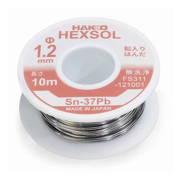 ���(HAKKO) �����궦���Ϥ�� Sn-37Pb ��1.2��10m FS311-121001(����Բ�)�ڥݥ����10�ܡ�