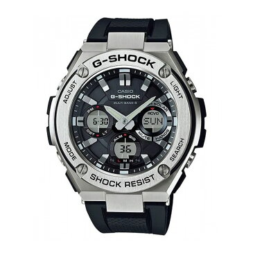 【国内正規品】 G-SHOCK Gショック GST-W110-1AJF カシオ CASIO ジーショック メンズ アナログ シルバー 20気圧防水 無機ガラス 樹脂ベルト【ポイント10倍】【送料無料】