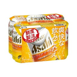 【まとめ買い】 アサヒビール(株) アサヒ クリア 6缶パック 350mlX6 x4個セット まとめ セット まとめ売り お酒 アルコール(代引不可)【送料無料】