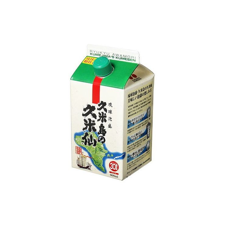 【まとめ買い】 (株)久米島の久米仙 単式30°久米島の久米仙 パック 900ML x6個セット まとめ お酒 アルコール(代引不可)【送料無料】