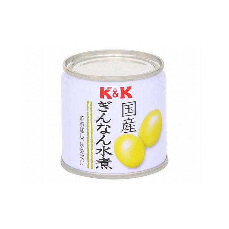 【まとめ買い】 K&K 国産 ぎんなん水煮 EO SS2号缶 x6個セット 食品 まとめ セット セット買い 業務用(..