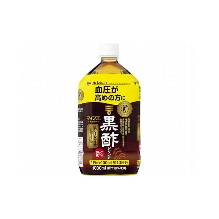 【まとめ買い】 ミツカン マインズ 黒酢ドリンク 1L x6個セット 食品 まとめ セット セット買い 業務用(代引不可)【送料無料】