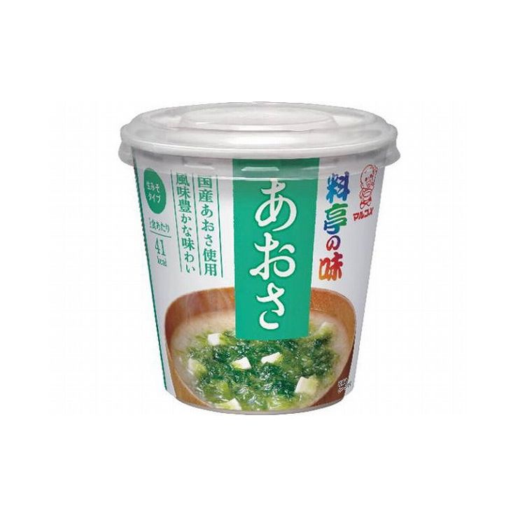 【まとめ買い】マルコメ 料亭の味 あおさ カップ 1食 x6個セット まとめ セット セット買い 業務用(代引不可)
